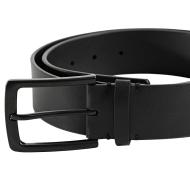 Calvin Klein Jeans Men's Casual Black Belt with Pin Photo of the Espace des Marques %store% store - view of %key%