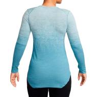 T-shirt Bleu Technique Femme Nike Adv Run vue 2