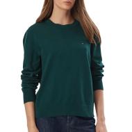 Grüner Damenpullover Tommy Hilfiger Essential günstig