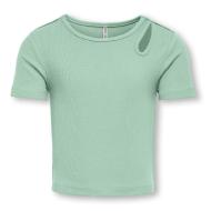 Green Girl's T-Shirt Kids ONLY Cutout Top affordable