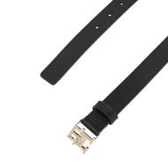 Schwarzer Damengürtel Tommy Hilfiger Th Logo 2.5 Ansicht 2