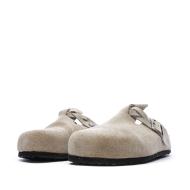Sabot Taupe Femme Birkenstock Boston vue 6