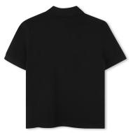 Schwarzes Polohemd für Jungen von Hugo Boss J52730 Ansicht 2
