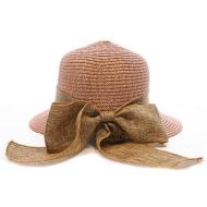 Via Lorenzo Pan Ocean-style pink straw sun hat Photo of the Espace des Marques %store% store - view of %key%