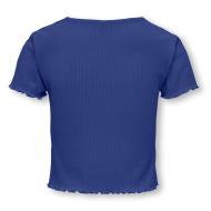 Only Nella Girl's electric blue T-shirt Photo of the Espace des Marques %store% store - view of %key%