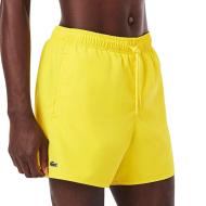 Gelbe Badeshorts für Herren von Lacoste, Quick Dry