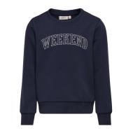 Sudadera niña azul marino Kids ONLY Koglinna City