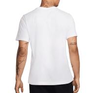 Nike Sportswear Club Men's White T-Shirt Photo of the Espace des Marques %store% store - view of %key%