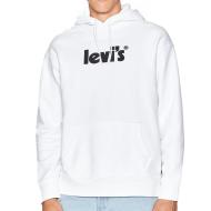 Sudadera con capucha blanca para hombre Levis Graphic Po barato