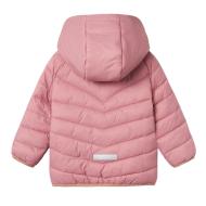 Girl's pink padded jacket Name it Monay MBE Photo of the Espace des Marques %store% store - view of %key%