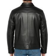 Schott LCADAM Men's Black Jacket Photo of the Espace des Marques %store% store - view of %key%
