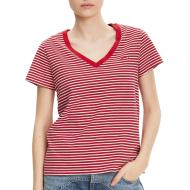 T-shirt Rouge Femme Levi's Perfect Vneck pas cher