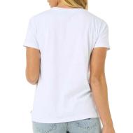 Rip Curl Crystal Standard Camiseta blanca de mujer ver 2