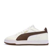 Puma Caven III Herren-Sneaker, Weiß/Dunkelbraun