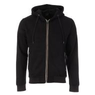 Sudadera negra con cremallera para hombre RMS26 8254 barato