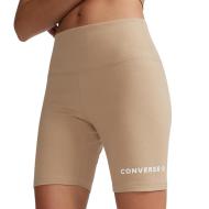 Pantalón corto técnico Converse Bike Mujer Beige