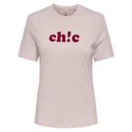 Rosa Damen-T-Shirt Only Lola günstig