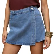 Hellblauer Damenrock mit Shorts von Oraije Jadene günstig
