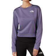 Sweat Violet Femme The North Face Plus Crew pas cher