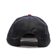 Gorra negra/naranja unisex Salomon Trucker Flat Cap Cherry ver 3