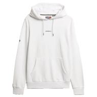Weißer Herren Superdry Plain Hood0 Kapuzenpullover Ansicht 2