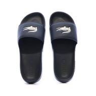 Claquettes Marines/Blanches Homme Lacoste Serve vue 3