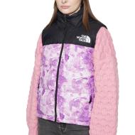 Women's Violet/White Sleeveless Down Jacket The North Face 96 Retro affordable