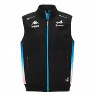 Chaqueta sin mangas Kappa Abosle Negro/Turquesa, Hombre barato