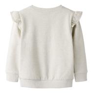 Girl's beige sweatshirt Name it Fask Photo of the Espace des Marques %store% store - view of %key%