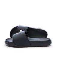 Claquettes Marines/Blanches Homme Lacoste Serve pas cher