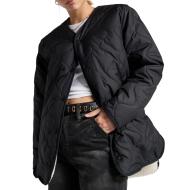Women's Black Jacket Converse Malden Liner
