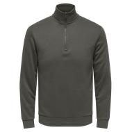 Sudadera gris oscuro para hombre Only & Sons Chases