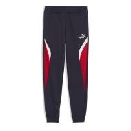 Jogging Marine/Rouge Garçon Puma Ess Block Sweatpants pas cher