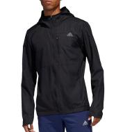 Chaqueta negra Adidas Own The Run para hombre barato