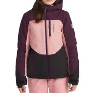 O'Neill Carbonite Abrigos Mujer Burdeos/Rosa barato