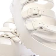 Weiße Sandalen Frau Birkenstock Florida Ansicht 7