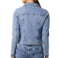 Jeansjacke Blau Damen Noisy May Debra Ansicht 2