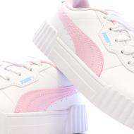 Weiß-rosa Puma Carina 3.0 Jellyy Sneaker für Mädchen Ansicht 7