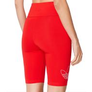 Pantalón Corto Adidas Bike Rojo, Mujer ver 2