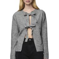 Pieces Silly Women's Grey Cardigan