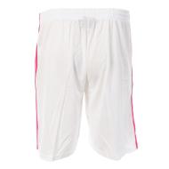 Herren Basketball Shorts Weiß/Pink Sport Zone Miami Ansicht 2