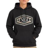 Sudadera negra para niño O'Neill con estampado en la parte delantera barato