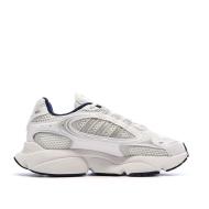 Baskets Blanches/Grises Femme Adidas Ozmillen vue 2