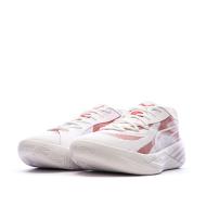 Basketballschuhe Weiß/Pink Herren Puma All-pro Nitro Ansicht 6