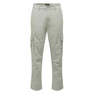Hellgraue Cargohose für Herren von Only & Sons, Modell „Dean“ günstig