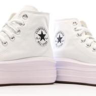 Weiße Sneakers Damen Converse Chuck Taylor All Star Move 568498C Ansicht 7