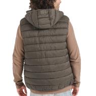 Ärmellose Daunenjacke Khaki Mann Geographical Norway Vamigotal Ansicht 2