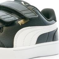 Schwarze Sneakers mit Klettverschluss Jungen Puma Shuffle Ansicht 6