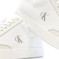 Zapatillas blancas para hombre Calvin Klein Jeans Low Pro Cups ver 7