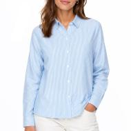 Blau-weiß gestreiftes Damenhemd Vero Moda Ani Oxford